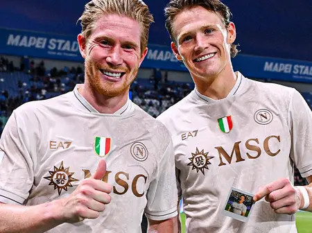 Højlund and Beukema Strike on debut as Napoli Sweep Past Fiorentina