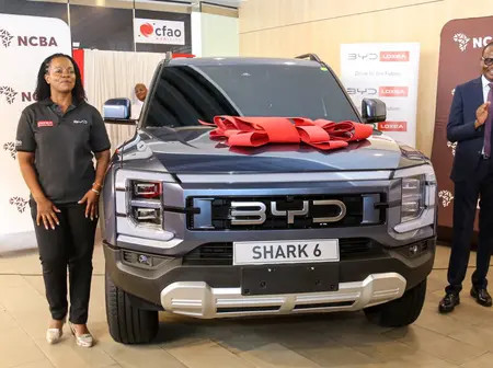 NCBA and Loxea make BYD Shark 6 accessible with 90 per cent financing