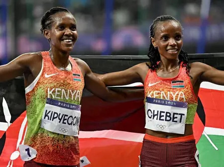 Beatrice Chebet, Faith Kipyegon Clinch Gold & Silver For Kenya In Women’s 5000m