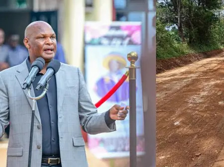 Farouk honours promise to repair major Malava road