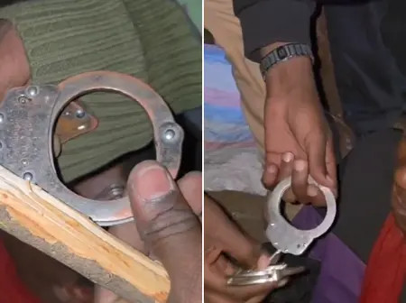 Man With Police Handcuffs Nabbed in Nairobi CBD Crackdown on Criminal Gangs