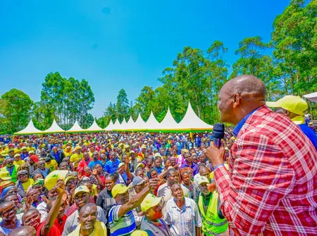Farouk Kibet rallies Malava residents to back UDA ahead of by-election
