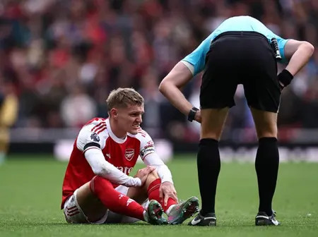 Arteta ‘not positive’ after Odegaard sets unwanted injury record