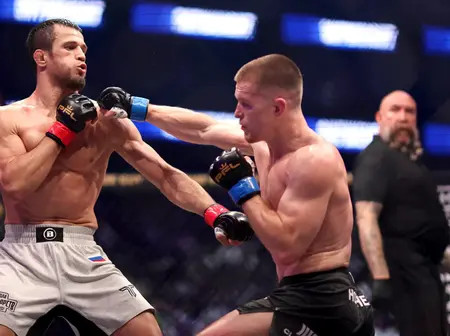 ‘Khabib was pretending to choke people’ – how Hughes beats Nurmagomedov