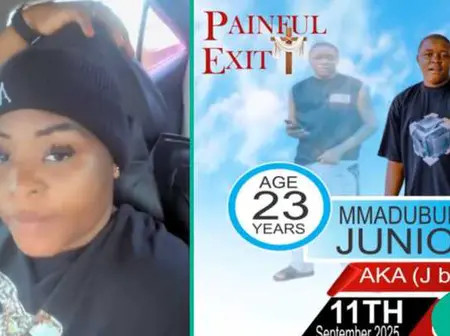 Lady Mourns Her Late Brother, Shares His Last 2 Words before He Died in Touching Video