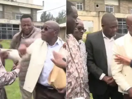 Senator Khalwale Loses Cool, Gets Physical on Kakamega County Official
