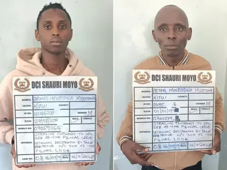 DCI Arrests Father and Son Over KSh236,000 M-Pesa Scam