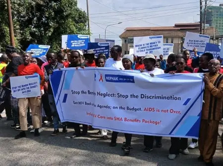 People Living with HIV/AIDS demand inclusion of HIV services in SHA package