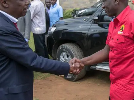 Ruto, Moi Put Differences Aside to Campaign for President Uhuru