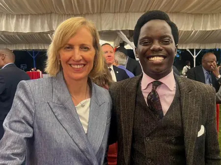 Kasmuel McOure Joins U.S. Envoy Susan Burns at Nairobi Dinner