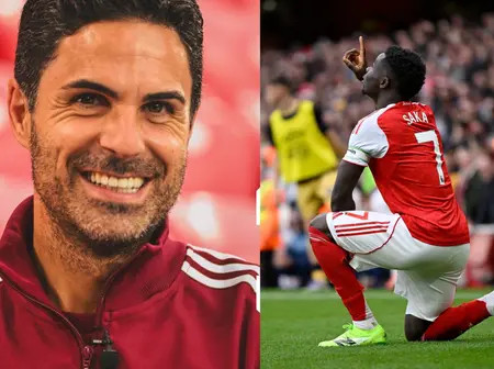 Arteta: Saka is ‘unbelievable’ as Arsenal go Top with Win over West Ham