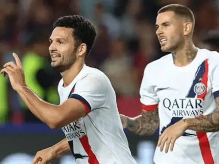 Ramos Stoppage-Time Goal Seals 2-1 Comeback Win for Injury-Hit PSG Against Barcelona in UCL Thriller