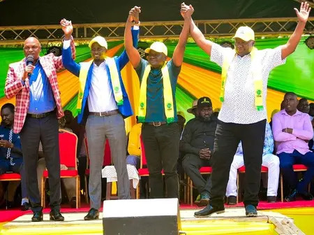 Finally, Farouk Kibet unites all Malava UDA ticket losers, chats way forward