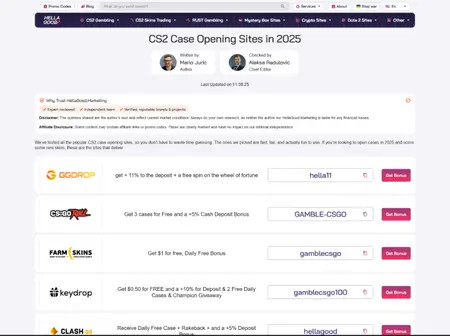 Maximize Your Skins: A Guide to the Best CS2 Case Opening Sites