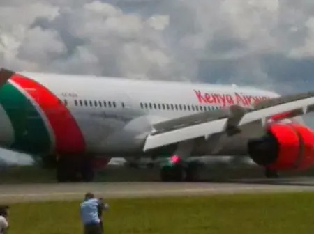 KQ on the Spot as Its Johannesburg-Bound Flight Made Emergency Landing in Tanzania After Catching Fire