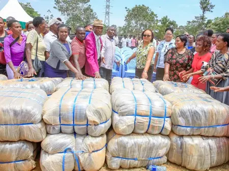 Over 35,000 Kirinyaga residents benefit as Waiguru unveils community empowerment items