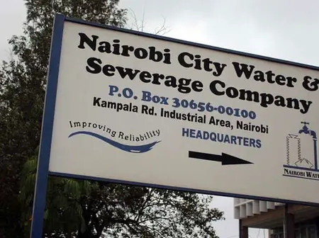 Nairobi Water Announces Planned Supply Disruption in 8 Estates on Friday