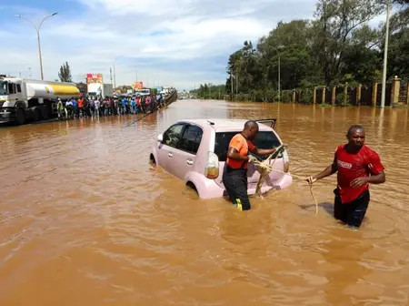 Kenyans In Nairobi & 33 Counties Warned Of Heavy Rains Leading To Floods This Weekend