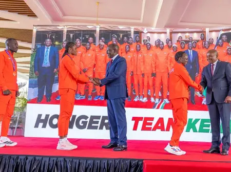 President Ruto rolls out the red carpet for heroic athletes after conquering Tokyo Worlds