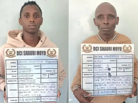 Father Ropes Son into Ksh.236,000 M-Pesa Scam, Both Now in Custody