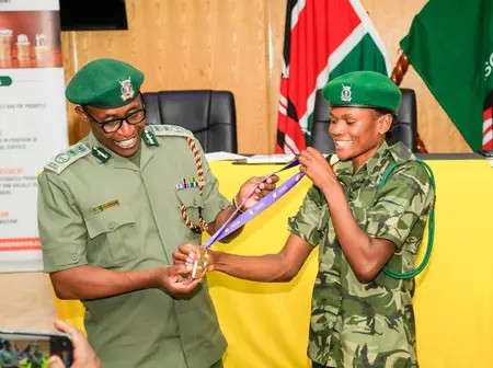 Lilian Odira promoted to sergeant after her golden 800m win