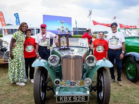Sati Gata-Aura’s 1947 MG/TC Wins 2025 Concours d’Elegance and Crowned Kenya’s Most Elegant Car