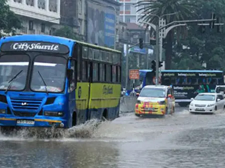 Kenya Met Warns of Flooding as Heavy Rains Set to Intensify in Nairobi