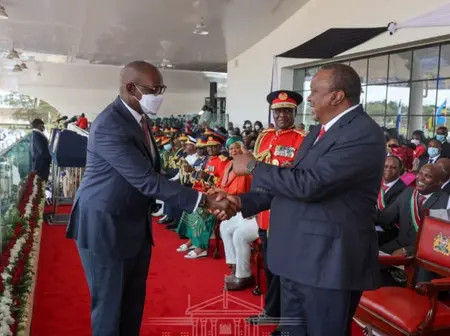 President Uhuru Awards 10 Kenyans During His Last Madaraka Day Fete