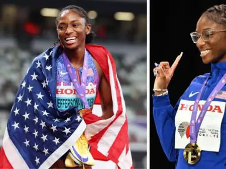Melissa Jefferson-Wooden Gets Candid on Change of Mindset that Led to Historic Triple Gold in Tokyo